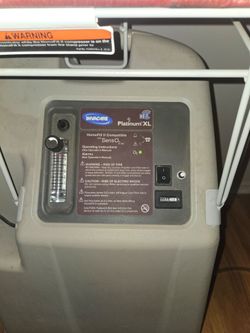 Invacare Platium Xl and Homefill oxygen
