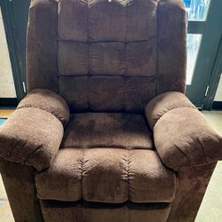 New Dark Brown Rocking Chair Recliner By Ashley’s Furniture 
