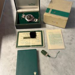 Rolex 1675 GMT LEFT HANDED BOX/PAPERS