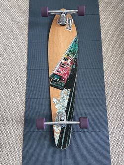 RARE - Original Longboards 42” Pintail w/ S10 Spring Trucks & Orangatang Durians