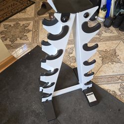 Vertical Dumbbell Rack for 5 thru 25lb Dumbbells