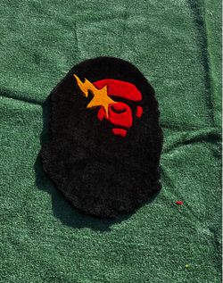 Bathing ape tufted rug