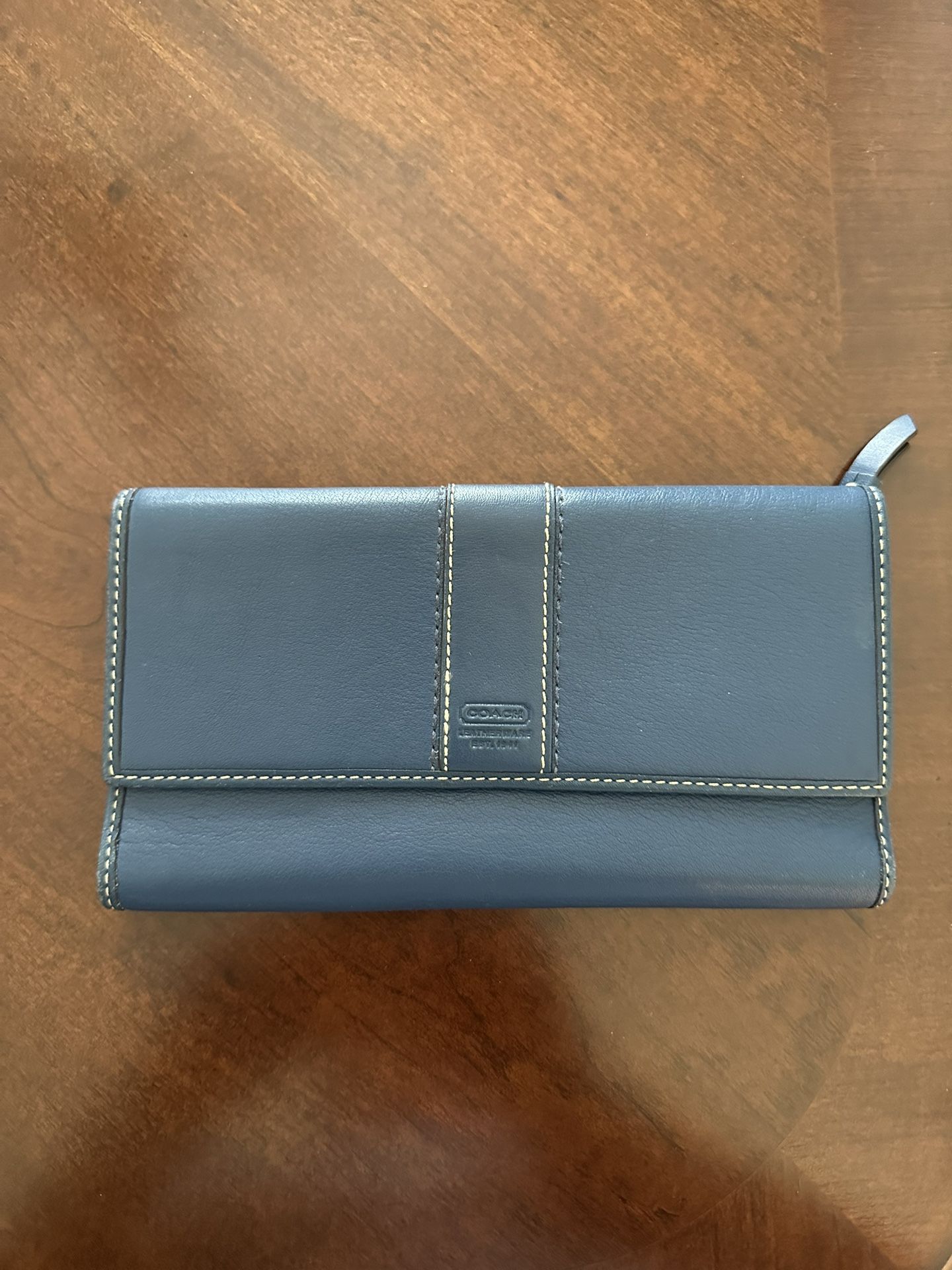 Coach Blue Wallet 