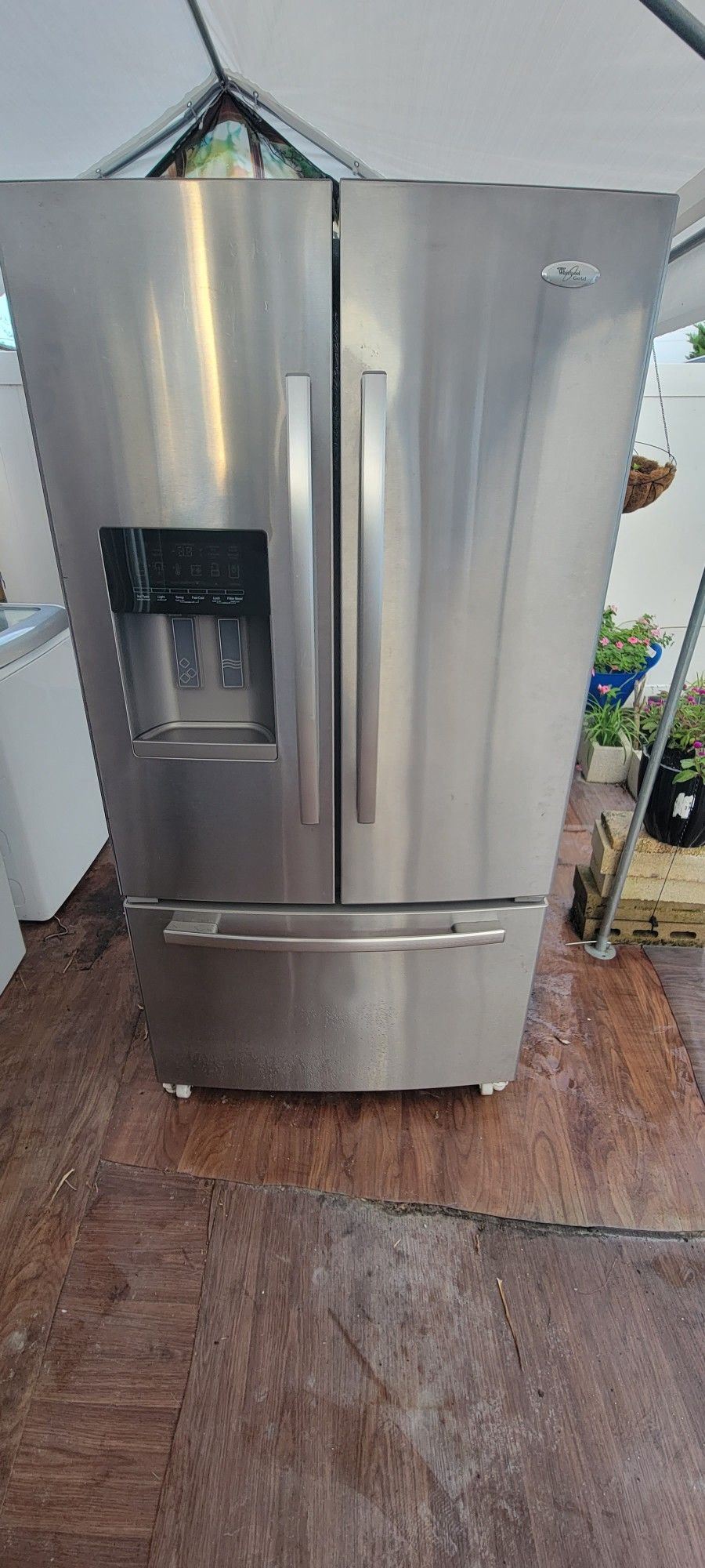Whirlpool Smart Stainless Steel Bottom Freezer
