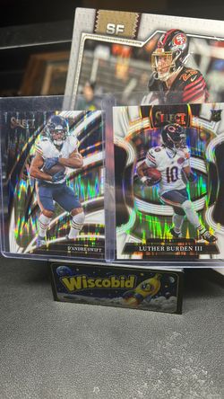 Luther Burden and D’Andre swift white shock /799