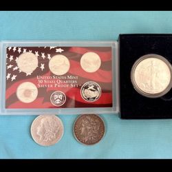 “”Selling 8 Of My Silver Coins At Silver Melt Value “”