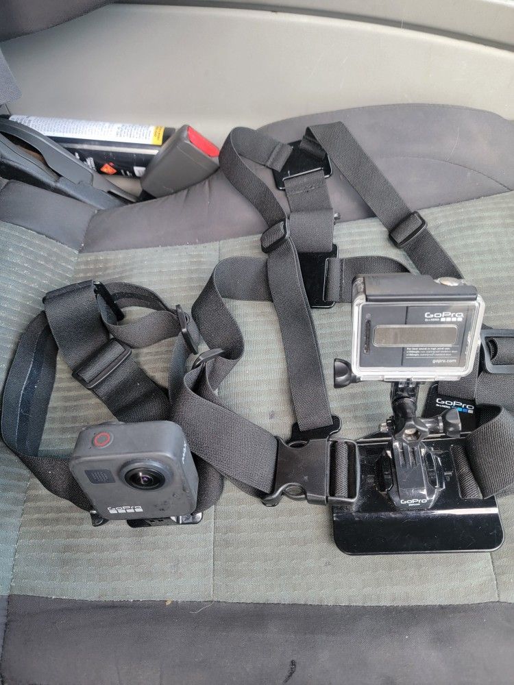 Gopro Max 360 Camera & A Gopro3