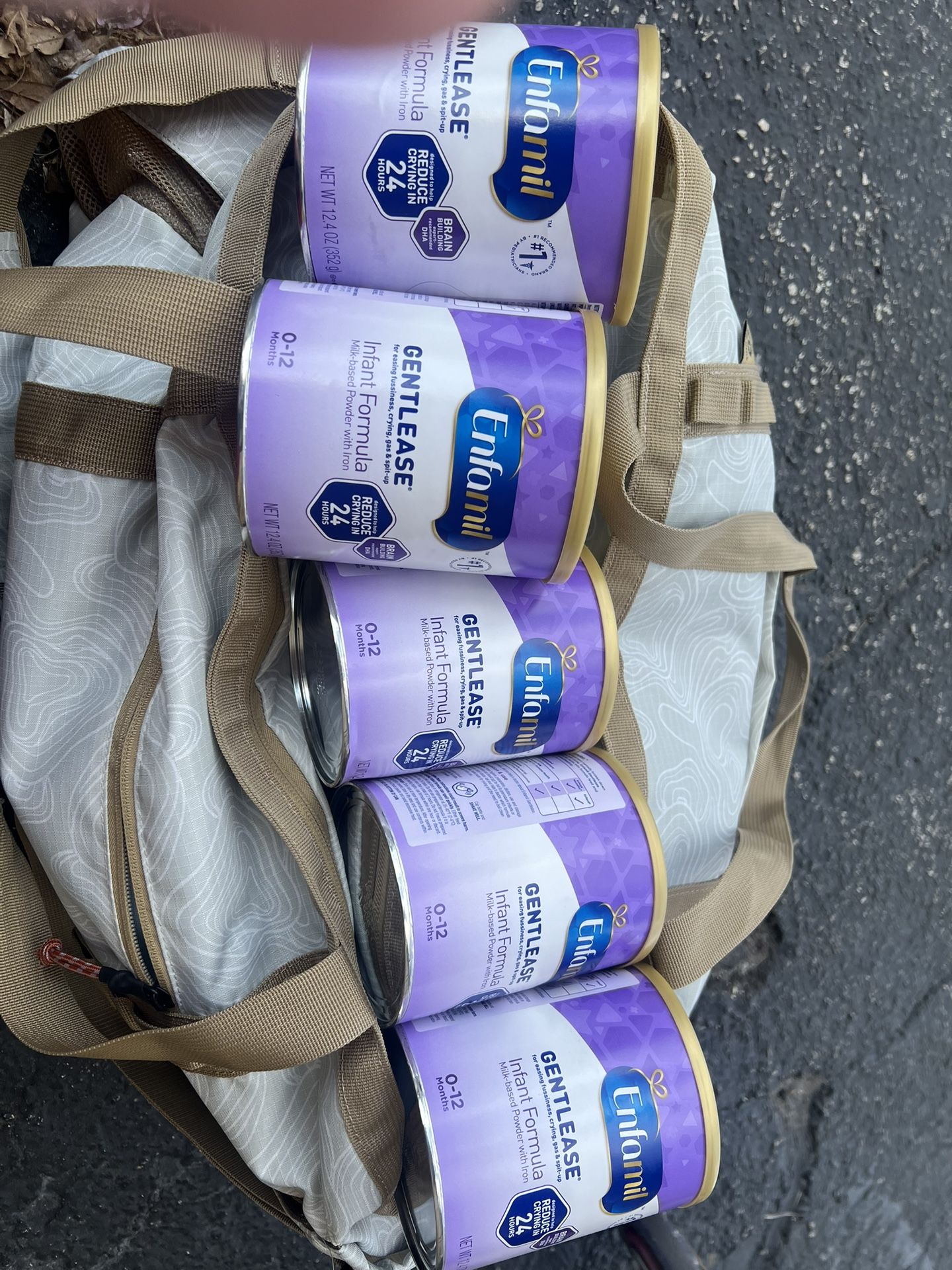 enfamil Gentlease oz cans