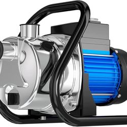 Water Transfer Pump 110V Shallow Well Pump 1.6HP 1800GPH Electric Portable Garden Pressure Booster Pumps for Pool #623