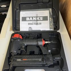 NEW  Banks  Brad  Nailer - 18 gauge 