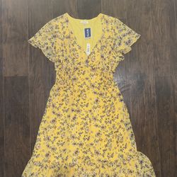 Floral Dress New With Tags