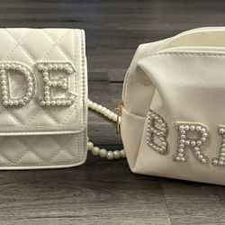 Bride Purse And Cosmetic Bag