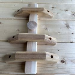 Cedar Wood Gate Latch Kit | Adjustable Wooden Door Latch | DIY Cedar Gate & Saun