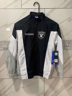 Las Vegas Raiders Full-Zip Windbreaker Jacket (Youth 10-12)