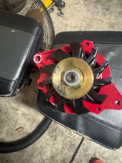 350 small block alternator red  150