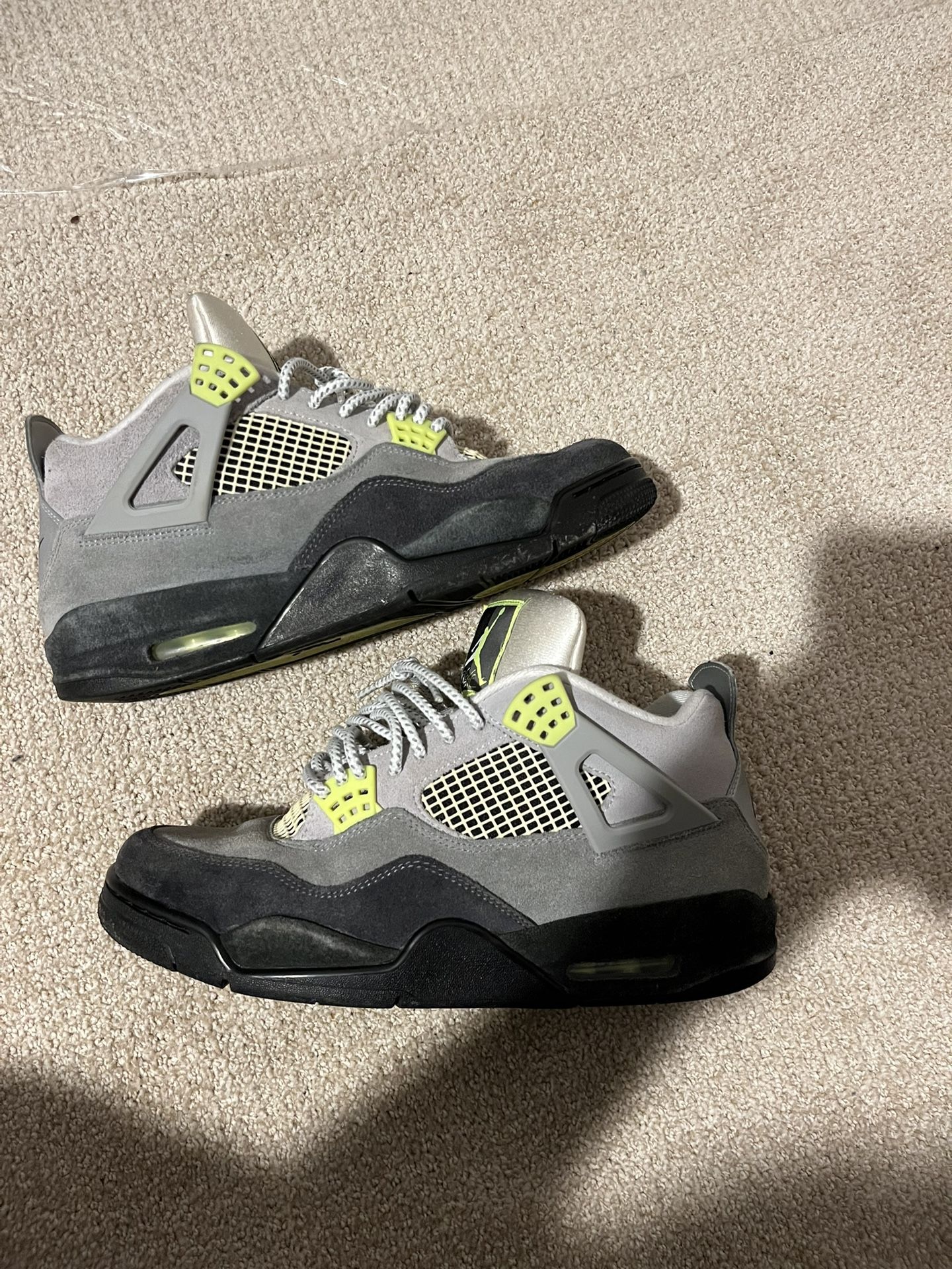 jordan 4 neon size 11