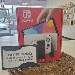Nintendo Switch OLED Gaming Console New  - Pay $1 DOWN AVAILABLE - NO CREDIT NEEDED