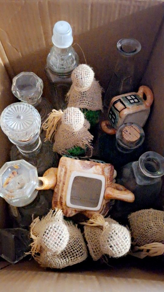 Glass Bottle Etc Very Nice Bottles.