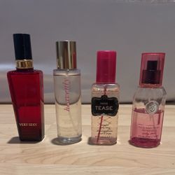 victoria's secret body mist set