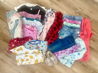Girls 7T 8T clothes lot