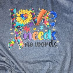 Custom autism Graphic Tee 