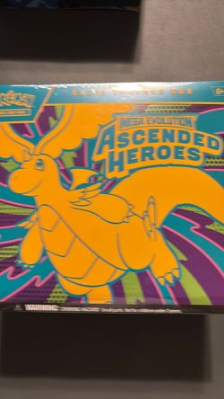 Pokemon Mega Evolution Ascended Heroes  ETB
