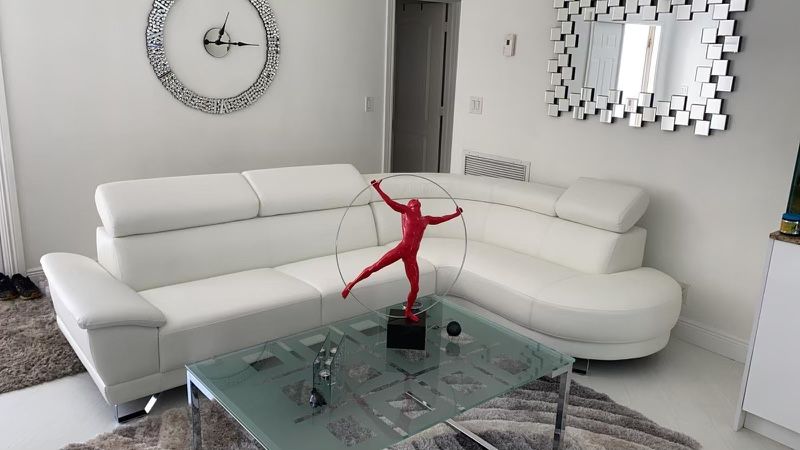 New White sectional 🎉we finance just $39 down payment