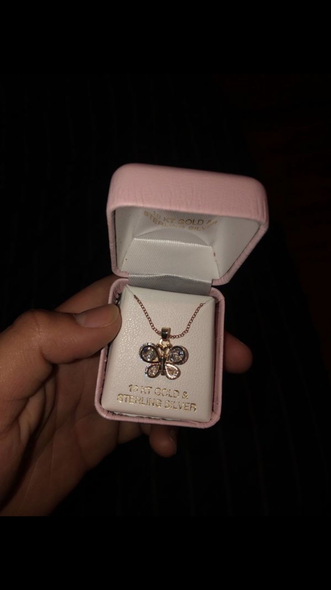 Women’s butterfly necklace