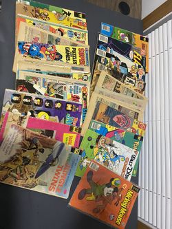 Old Comics In Varying Condition 