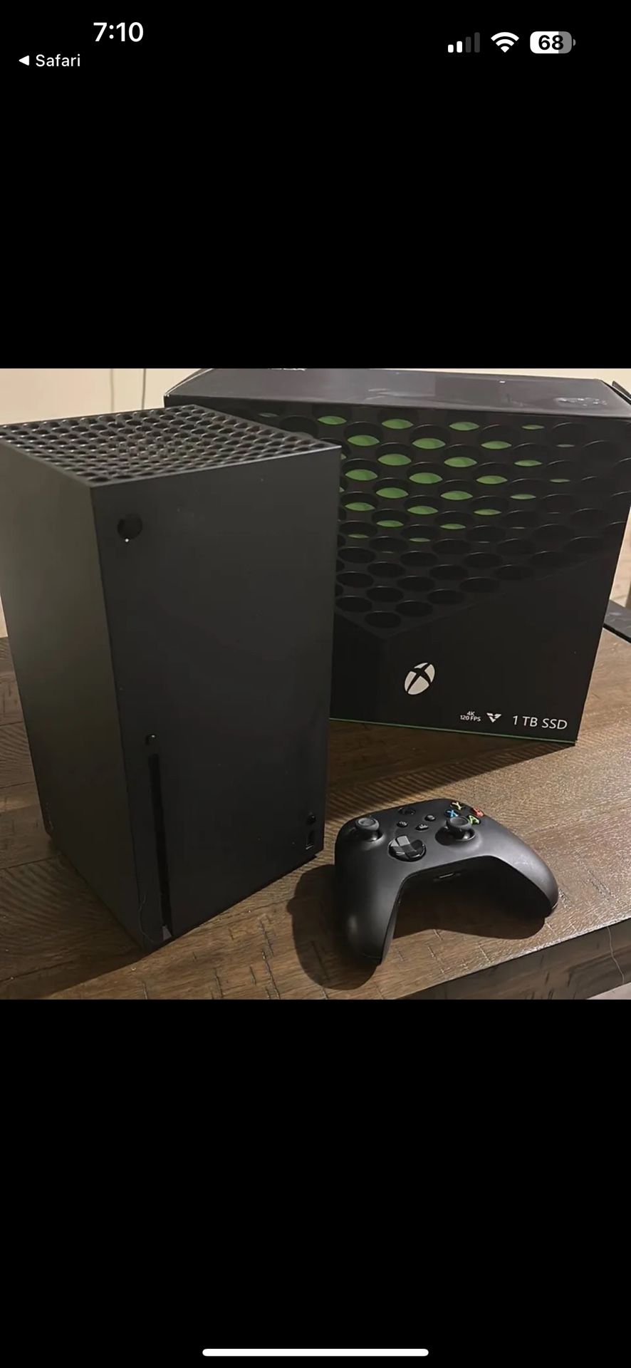 Xbox X With Headset