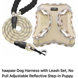 Harness with Leash Set, No Pull