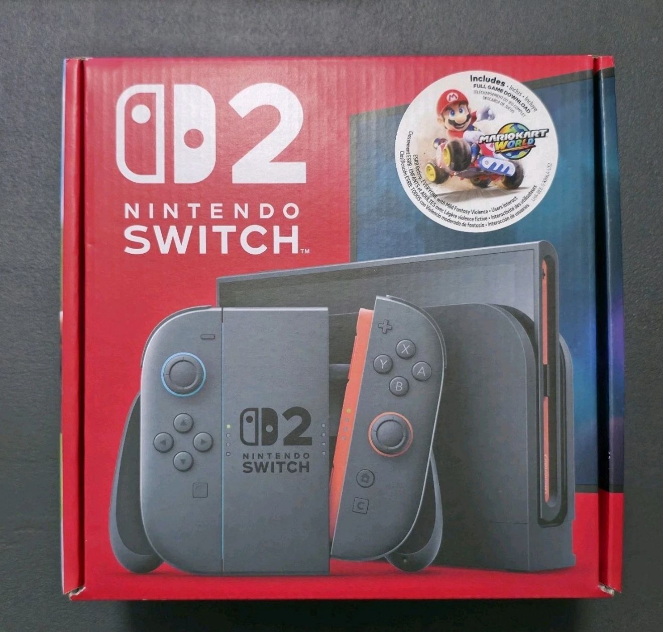 Nintendo Switch 2 Mario Kart World Bundle