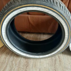 Vogue gold wall tire t 285 45R 22