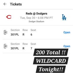 Dodgers Wildcard September 30