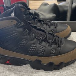 Jordan 9 retro Olive Brand new size 6.5 