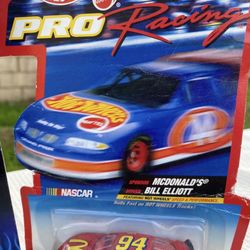 Hot wheels, pro racing Bill Elliott McDonald’s car