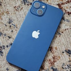 Apple Iphone 13 Blue Unlocked ( No Sim Restrictions) 128GB  Clean IMEI 