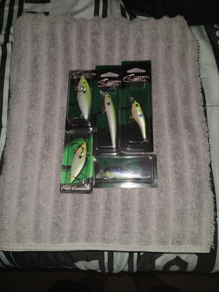 🔥Cotton Cordell🔥🎣 Bluegill Family Pack 5🔥Lures🐟🎣