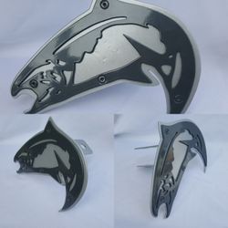 Salmon Custom Hitch Cover