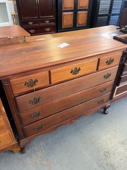 Chippendale Style Wood Dresser