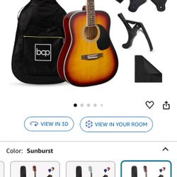 41” beginner acoustic guitar 