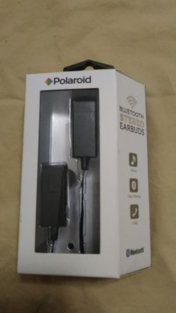 polaroid bluetooth stereo earbuds