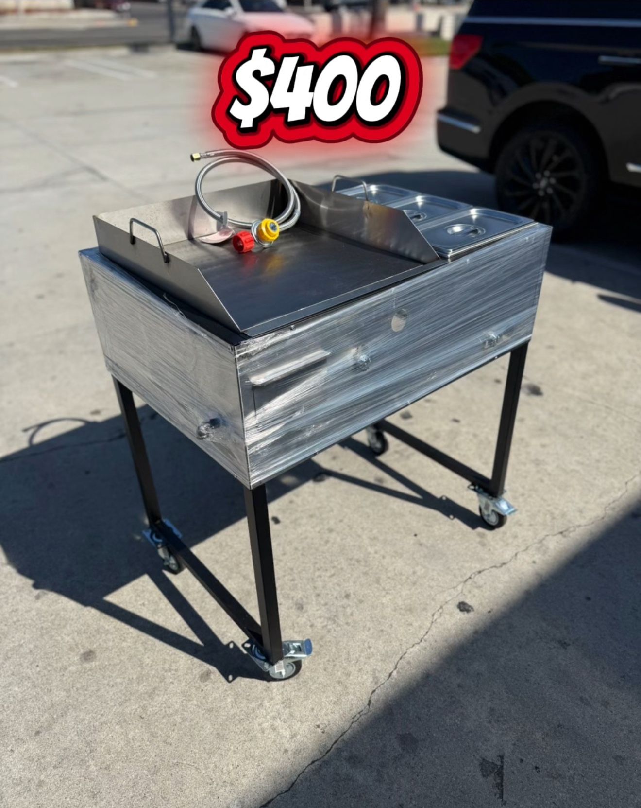Taco Cart/ Catering Gridle/ High Presure Burners/ Food Warmers/ Plancha/ Comal/ Carro Taquero/ Party Supplies 