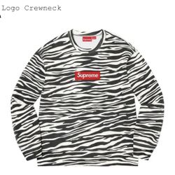 Supreme Zebra Crewneck