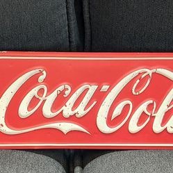 Coca Cola Door Sign