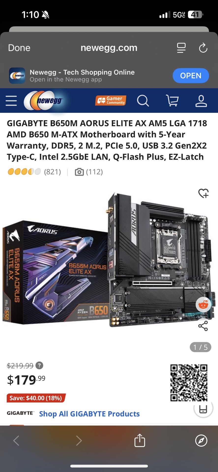 Gigabyte B650 AORUS Elite AX—&CPU&aircooler