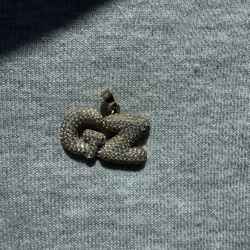 14k Gold Pendant ( Real Diamonds )