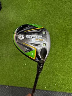 Callaway Epic Flash 3 Wood – 15° | Tensei AV Series 75 Stiff | New Golf Pride Grip