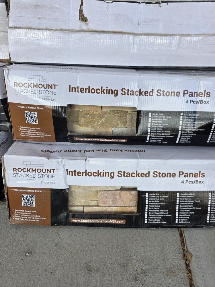 Stacked Stone By MSI (Golden White)
