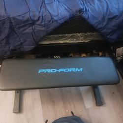 Selling ProForm single weight bench